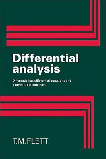 Buy Differential Analysis (English, T. M. Flett | Flett T. M.) — BookShops.in