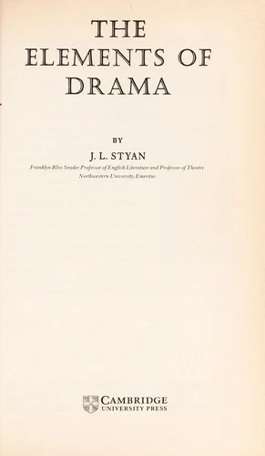 Buy The Elements of Drama (English, J. L. Styan) โ BookShops.in