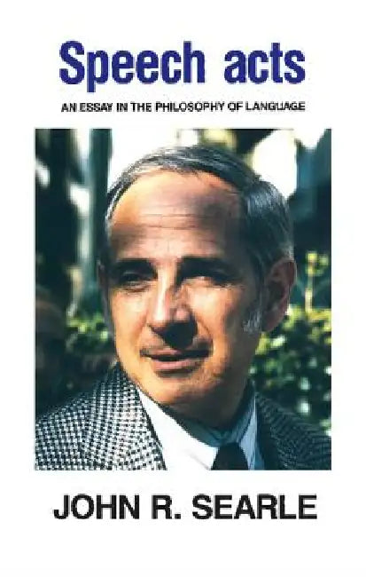 Buy Speech Acts (English, John R. Searle) โ BookShops.in