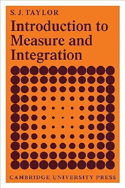 Buy Introduction to Measure and Integration (English, S. J. Taylor) — BookShops.in