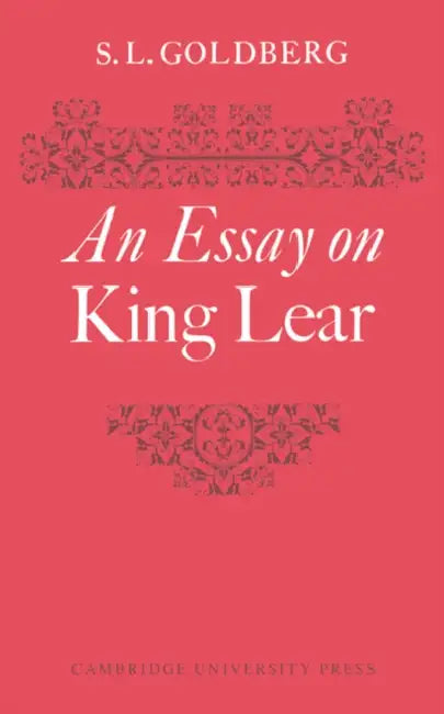 Buy An Essay on King Lear (English, S. L. Goldberg) — BookShops.in