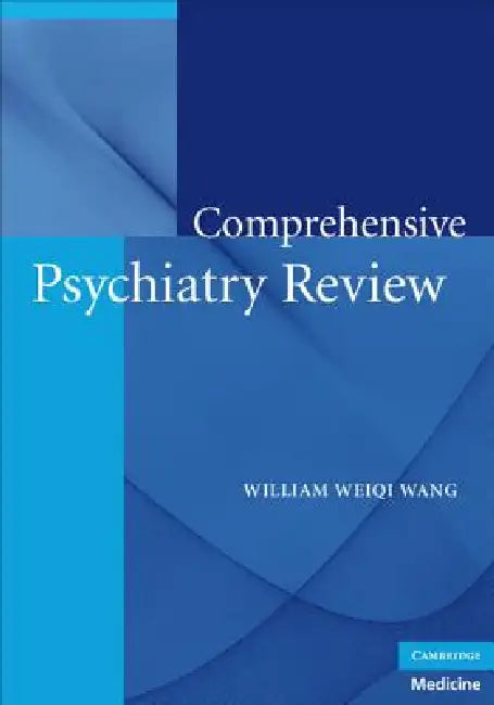Buy Comprehensive Psychiatry Review (English, William Weiqi Wang) — BookShops.in