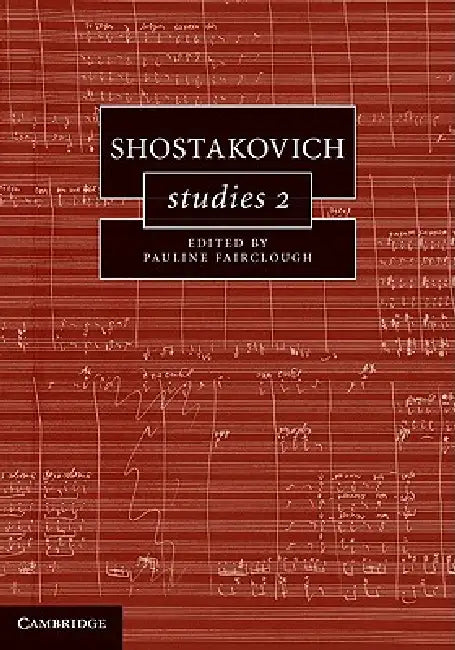 Buy Shostakovich Studies 2 (English, Pauline Fairclough) — BookShops.in