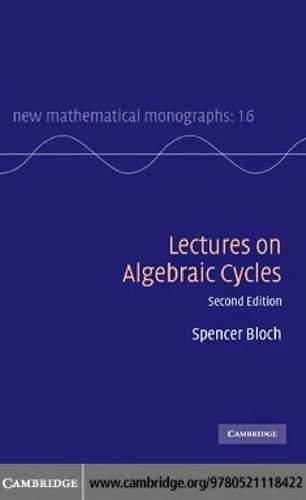 Buy Lectures on Algebraic Cycles (English, Spencer Bloch) โ BookShops.in