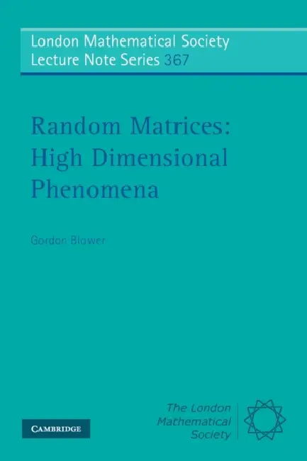 Buy Random Matrices (English, Gordon Blower) — BookShops.in