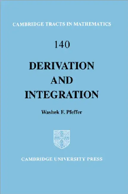 Buy Derivation and Integration (English, Washek F. Pfeffer) — BookShops.in