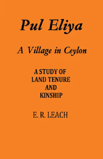 Buy Pul Eliya (English, E. R. Leach) — BookShops.in