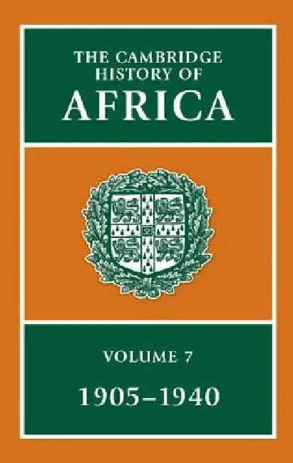 Buy The Cambridge History of Africa (English, A. D. Roberts) β BookShops.in