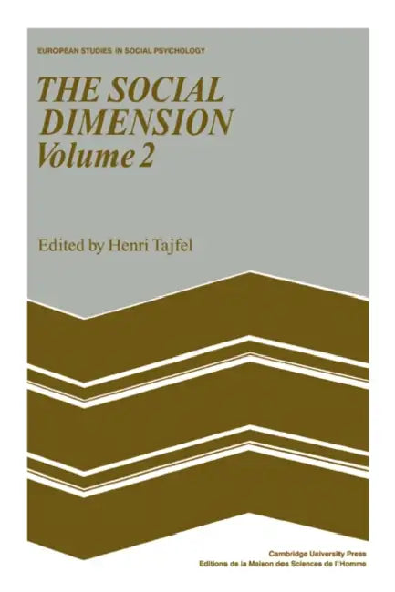 Buy The Social Dimension (English, Henri Tajfel) β BookShops.in