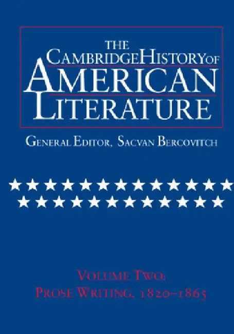 Buy The Cambridge History of American Literature (English, Sacvan Bercovitch) — BookShops.in