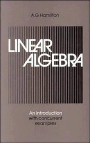 Buy Linear Algebra (English, A. G. Hamilton) โ BookShops.in