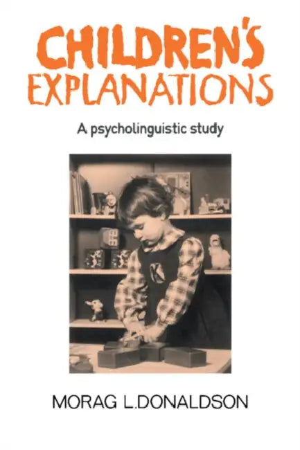 Buy Children's Explanations (English, Morag L. Donaldson) — BookShops.in