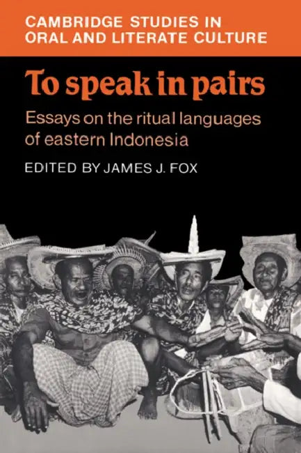 Buy To Speak in Pairs (English, James J. Fox) — BookShops.in