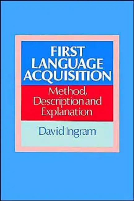 Buy First Language Acquisition (English, David Ingram) — BookShops.in