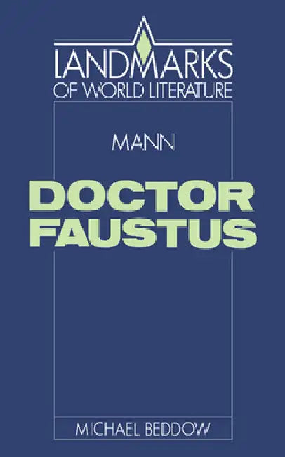 Buy Mann: Doctor Faustus (English, Michael Beddow | J. P. Stern) — BookShops.in
