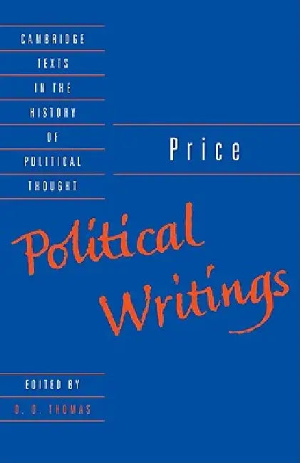 Buy Price (English, Richard Price | D. O. Thomas | Raymond Geuss) — BookShops.in