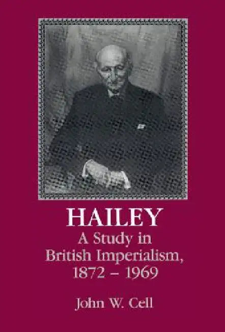 Buy Hailey (English, John W. Cell) — BookShops.in