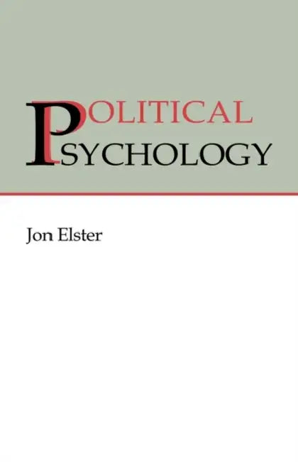 Buy Political Psychology (English, Jon Elster) — BookShops.in