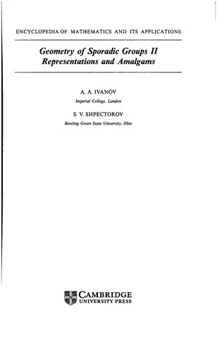 Buy Geometry of Sporadic Groups (English, A. A. Ivanov) โ BookShops.in