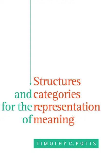 Buy Structures and Categories (English, Timothy C. Potts) — BookShops.in