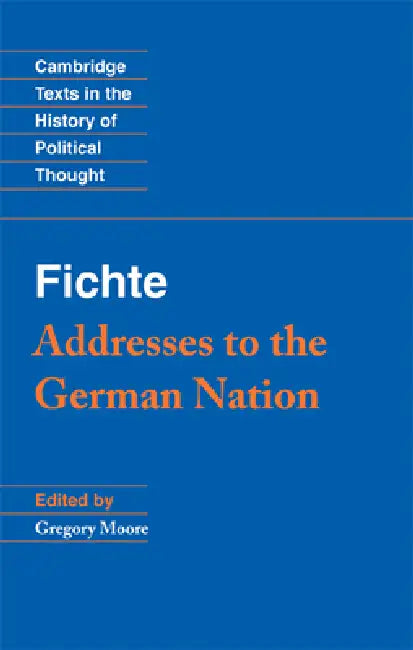 Buy Fichte (English, Gregory Moore) — BookShops.in