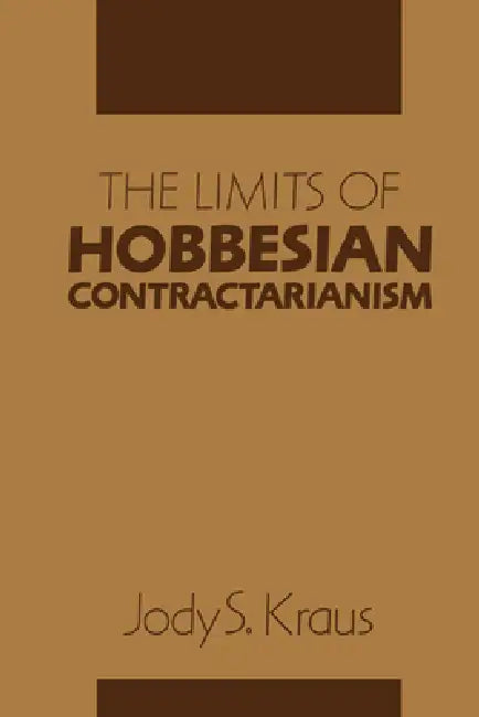 Buy The Limits of Hobbesian Contractarianism (English, Jody S. Kraus) — BookShops.in
