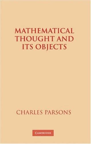 Buy Mathematical Thought and Its Objects (English, Charles Parsons) — BookShops.in