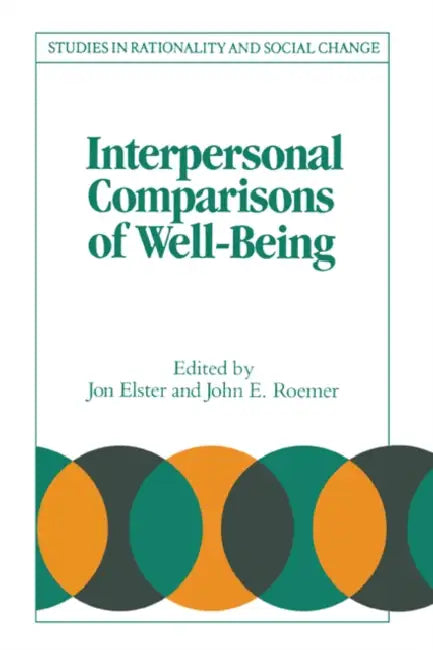 Buy Interpersonal Comparisons of Well-Being (English, Jon Elster | John E. Roemer | Gudmund Hernes) — BookShops.in