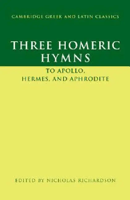 Buy Three Homeric Hymns (English, Nicholas Richardson) โ BookShops.in