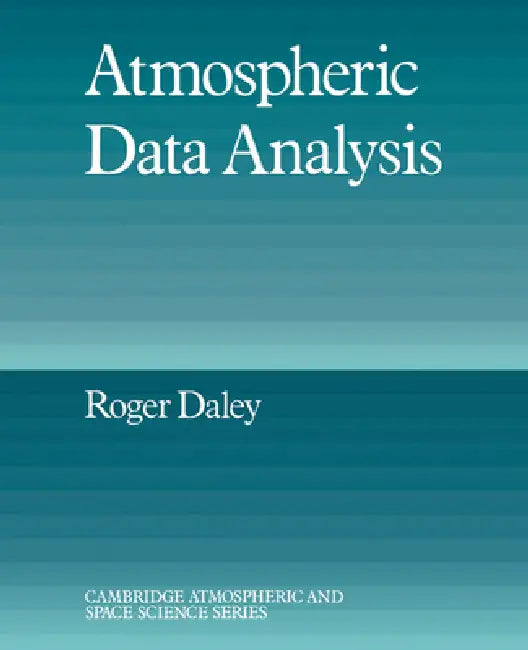 Buy Atmospheric Data Analysis (English, Roger Daley) — BookShops.in