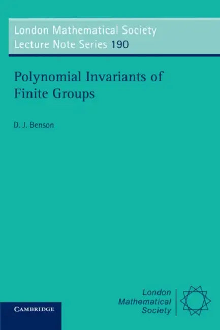 Buy Polynomial Invariant of Finite Groups (English, D. J. Benson) — BookShops.in