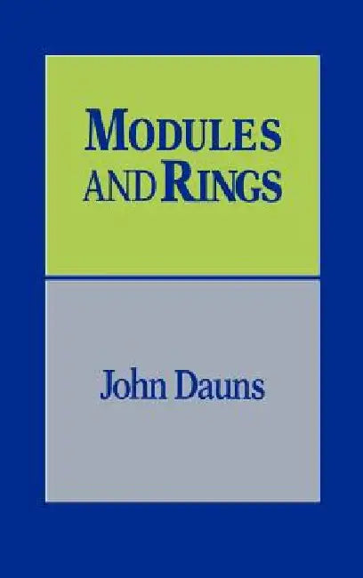 Buy Modules and Rings (English, John Dauns) — BookShops.in