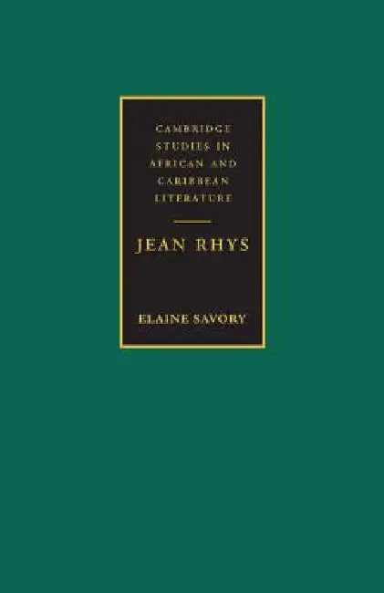Buy Jean Rhys (English, Elaine Savory) — BookShops.in