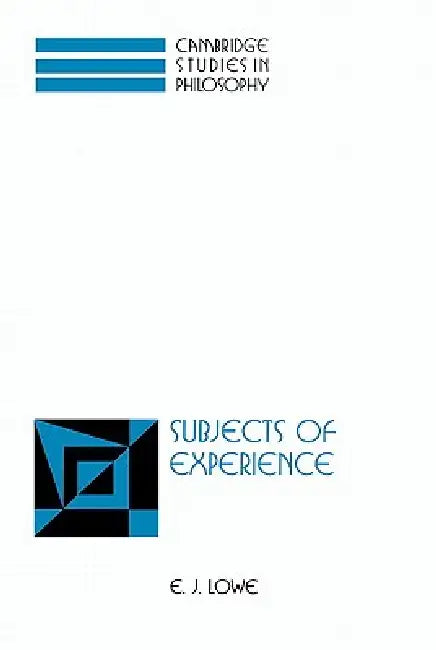 Buy Subjects of Experience (English, E. J. Lowe | Lowe E. J.) — BookShops.in