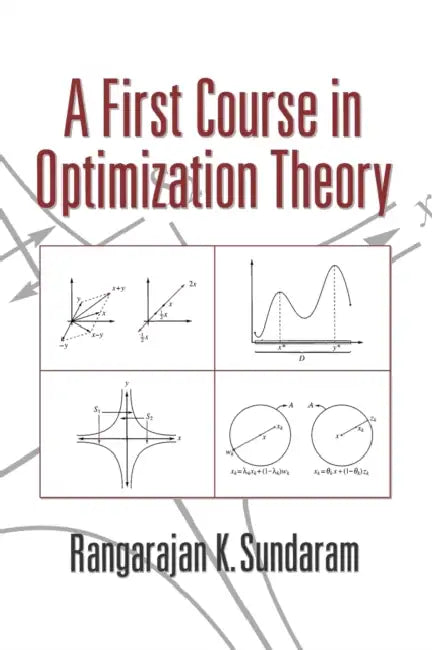 A First Course in Optimization Theory (English, Rangarajan K. Sundaram)