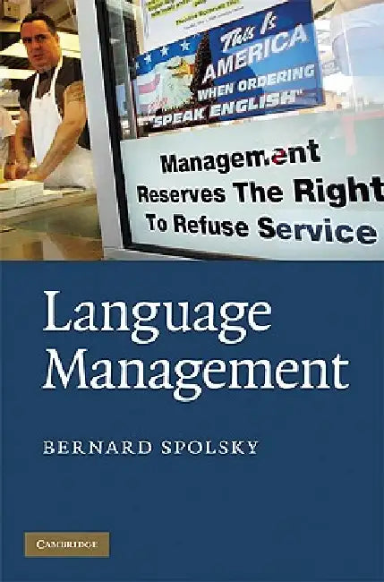 Buy Language Management (English, Bernard Spolsky) — BookShops.in