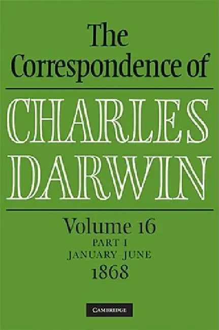Buy The Correspondence of Charles Darwin Parts 1 and 2 Hardback (English, Charles Darwin | Frederick Burkhardt | James Secord) — BookShops.in