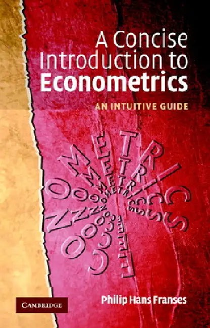 Buy A Concise Introduction to Econometrics (English, Philip Hans Franses) — BookShops.in