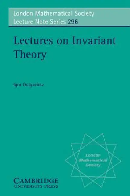 Buy Lectures on Invariant Theory (English, Igor Dolgachev) — BookShops.in
