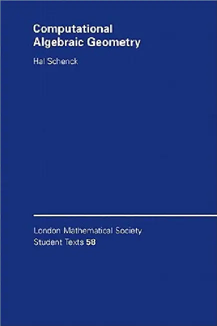 Buy Computational Algebraic Geometry (English, Hal Schenck) — BookShops.in