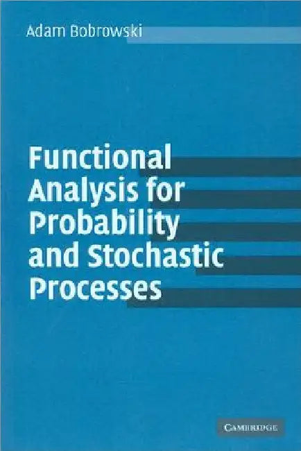 Buy Func Anly Prob Stoch Processes (English, Adam Bobrowski) โ BookShops.in