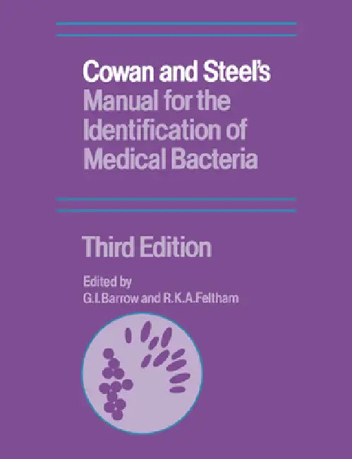Buy Cowan and Steel's Manual for the Identification of Medical B — BookShops.in