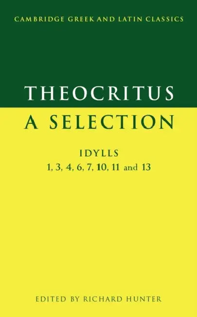 Buy Theocritus (English, Theocritus | R. Lanny Hunter | P. E. Easterling) — BookShops.in