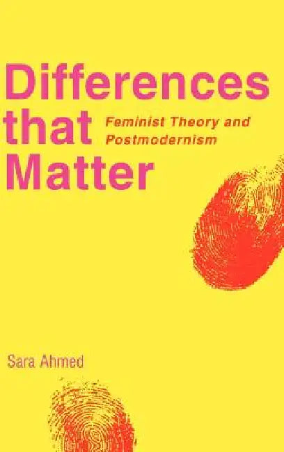 Buy Differences That Matter (English, Sara Ahmed | Ahmed Sara) — BookShops.in