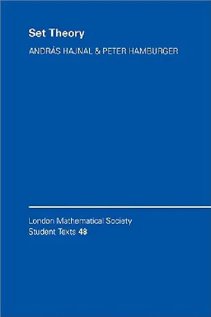 Buy Set Theory (English, Andras Hajnal | A. Hajnal | Peter Hamburgerm) — BookShops.in