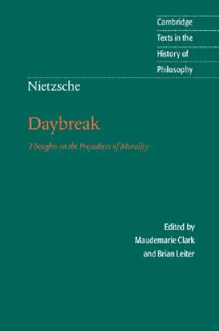 Buy Nietzsche (English, Friedrich Nietzsche | Maudemarie Clark | Brian Leiter) — BookShops.in