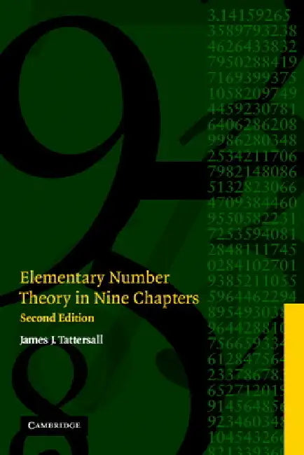 Buy Elementary Number Theory in Nine Chapters (English, James J. Tattersall) — BookShops.in