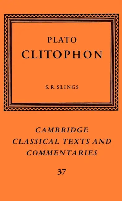 Buy Plato (English, Plato | S. R. Slings) โ BookShops.in