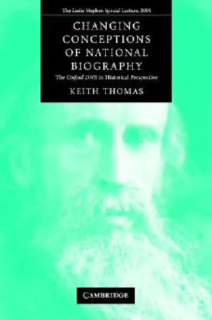 Buy Changing Conceptions of National Biography (English, Keith Thomas) — BookShops.in