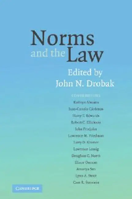Buy Norms and the Law (English, John N. Drobak) — BookShops.in
